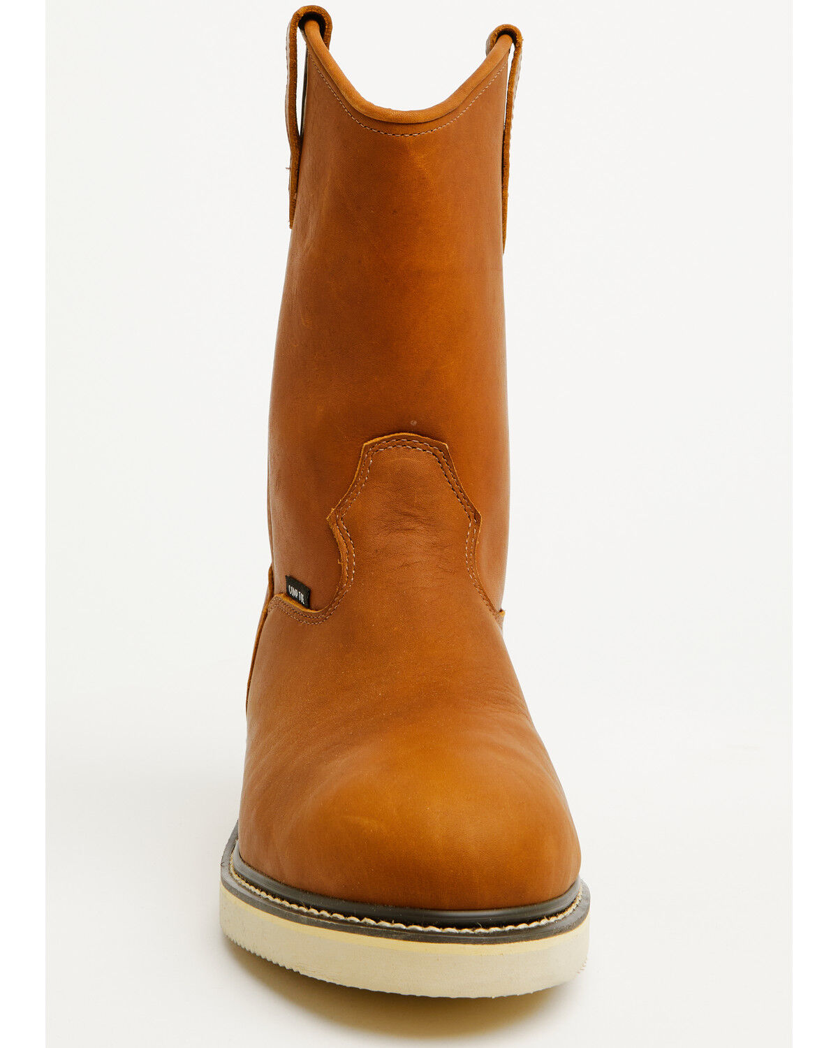 Image #4 - Hawx Men's Pull-On Barnyard Leather Work Boots - Composite Toe, Tan, hi-res