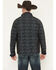 Image #4 - RANK 45&reg; Men's Aries Tonal Southwestern Softshell Jacket, Black, hi-res