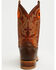 Image #5 - Justin Men's Bent Rail Nash Western Boots - Broad Square Toe, Brown, hi-res