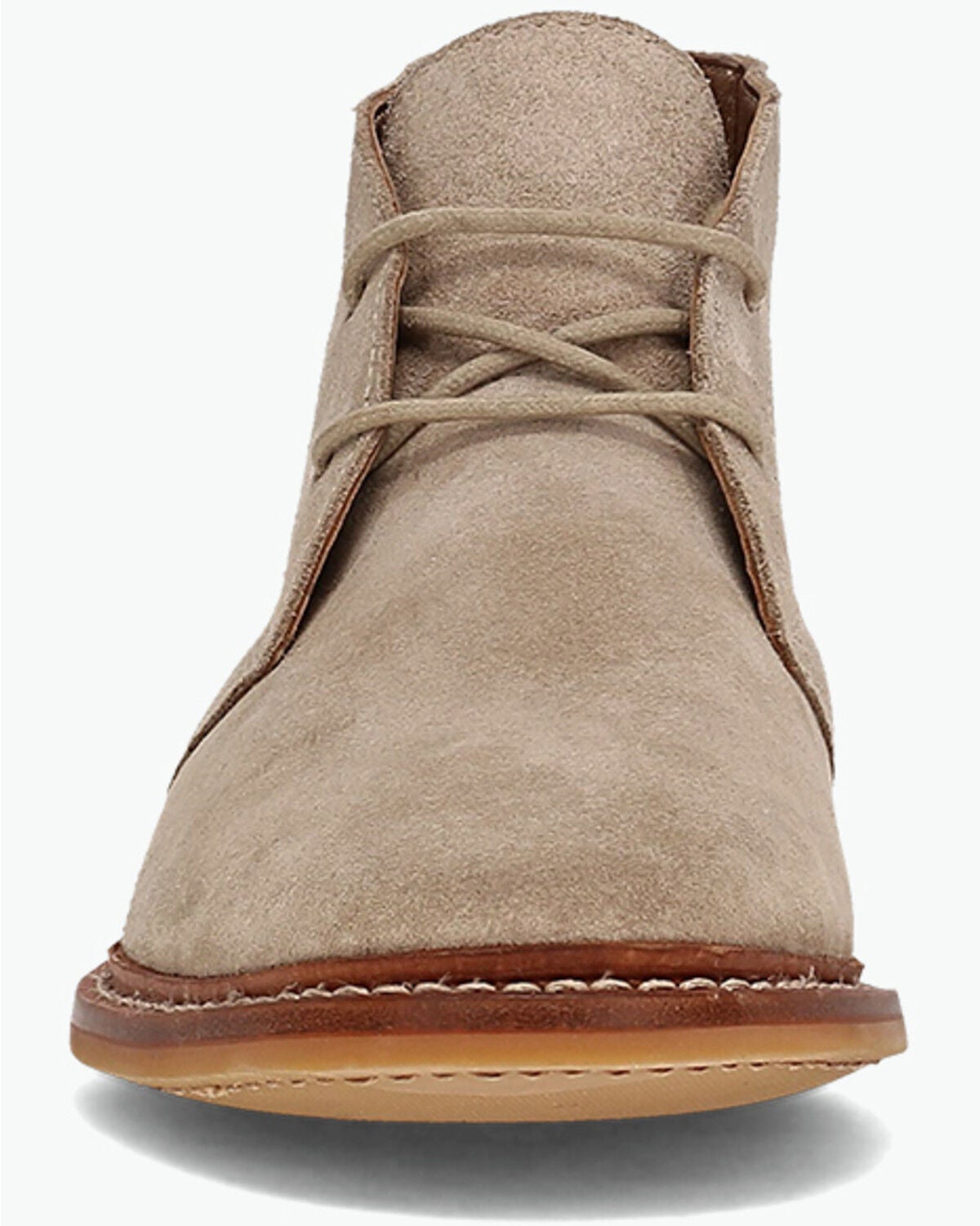Image #4 - Frye Men's Paul Chukka Casual Boots - Round Toe, Mushroom, hi-res