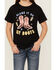Image #3 - Buttercup Girls' Blame It On My Boots Short Sleeve Graphic Tee, , hi-res