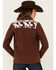 Image #4 - Cowgirl Hardware Women's Cow Print Yoke Softshell Jacket , Brown, hi-res
