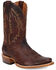 Image #1 - Dan Post Men's Boerne Western Boots - Square Toe, Cognac, hi-res