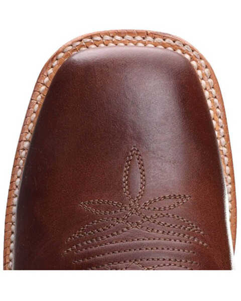 Image #3 - Tony Lama Women's Umber Brown Emmeline Cowhide Leather Western Boot - Broad Square Toe , , hi-res