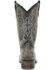 Image #4 - Corral Girls' Goldie Winged Western Boots - Square Toe, Black, hi-res