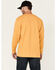 Image #4 - Carhartt Men's Loose Fit Heavyweight Long Sleeve Logo Pocket Work T-Shirt, , hi-res
