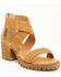 Image #1 - Very G Women's Vana Sandals, Tan, hi-res