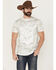 Image #1 - American Fighter Men's Lost Springs Camo Print Short Sleeve T-Shirt, White, hi-res