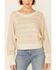 Image #3 - Shyanne Women's Light Yellow Dolman Stripe Pullover Sweater, , hi-res