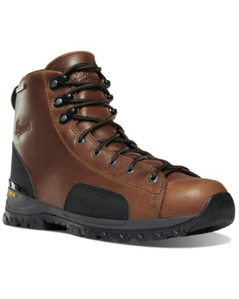 Danner Men's Stronghold Work Boots - Composite Toe, Dark Brown, hi-res