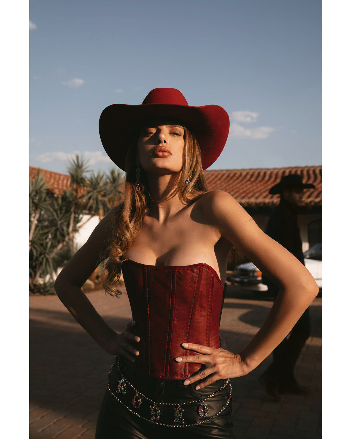 Image #1 - Boot Barn X Understated Leather Women's Louise Leather Bustier, , hi-res