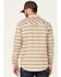 Cody James Men's FR Striped Long Sleeve Work Shirt , Tan, hi-res