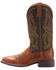 Image #2 - Ariat Men's Rustler Brute Western Boots - Broad Square Toe, Brown, hi-res