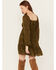 Image #4 - Jolt Women's Jacquard Dress, Olive, hi-res