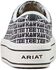 Image #3 - Ariat Women's Skyler YeeHaw Print Casual Shoes, Black/white, hi-res