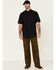Ariat Men's VentTEK Outbound Short Sleeve Button Down Western Shirt - Tall, Black, hi-res