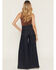Image #3 - Ariat Women's Jazmine Dark Wash High Rise Super Wide Leg Stretch Denim Jeans, Dark Wash, hi-res