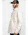 Image #3 - Hawx Men's Khaki Stretch Twill Long Sleeve Work Shirt, Beige/khaki, hi-res