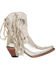 Junk Gypsy Women's Spirit Animal Ombre Fringe Western Fashion Booties - Snip Toe , Gold, hi-res