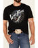 Image #3 - Cody James Men's Live Free Barb Wire Circle Graphic Short Sleeve T-Shirt , Black, hi-res