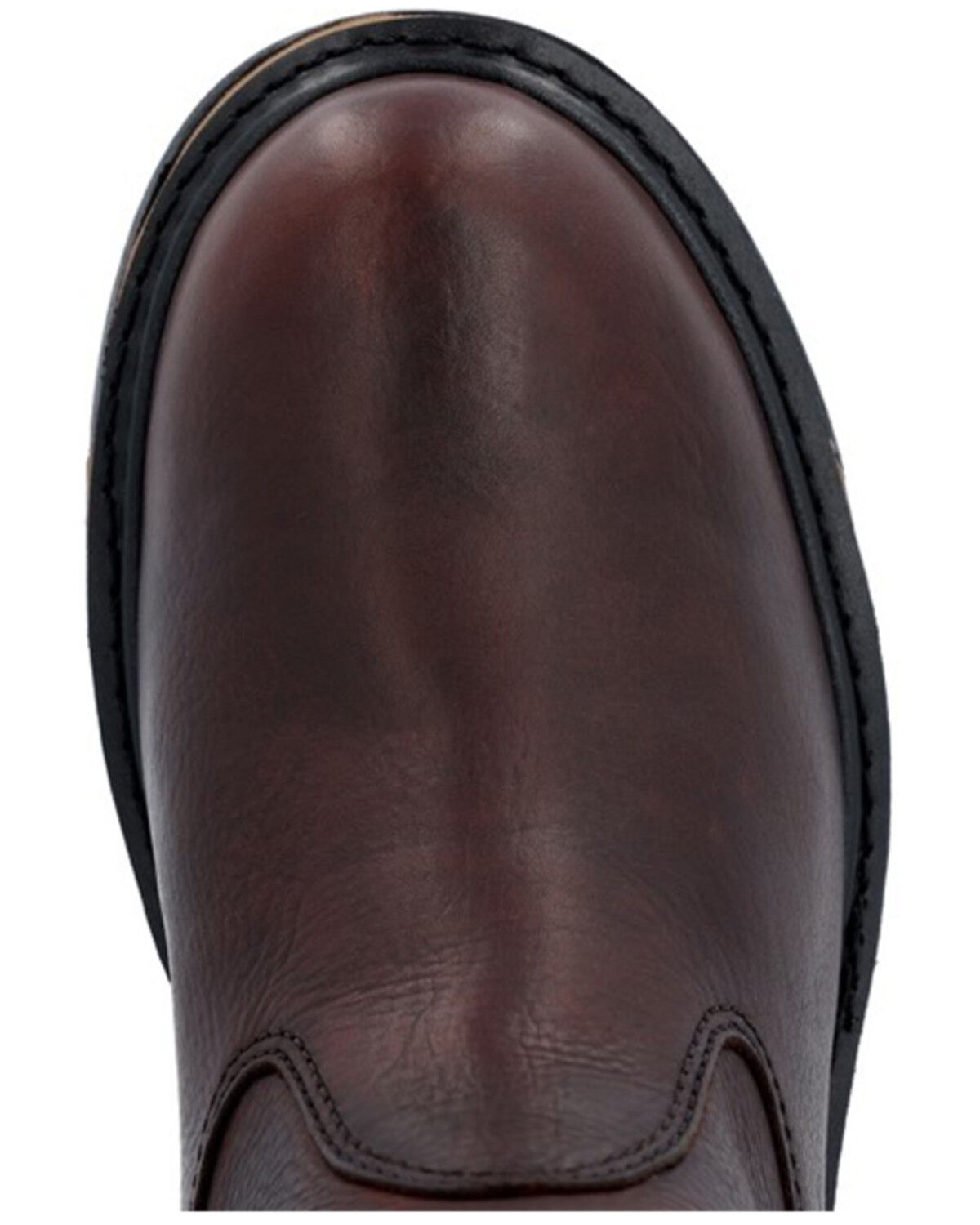 Image #6 - Rocky Men's Ironclad USA Waterproof Work Boots - Soft Toe, Brown, hi-res