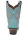 Image #4 - Circle G Women's Butterfly Western Booties - Snip Toe, Mint, hi-res