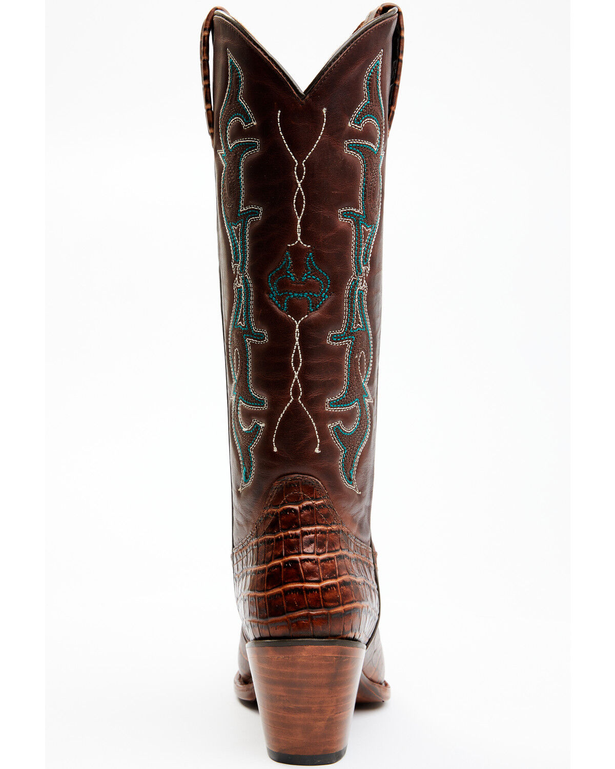 Image #5 - Idyllwind Women's Frisk Me Printed Leather Western Boots - Snip Toe, Brown, hi-res