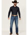 Image #1 - Wrangler Retro Men's Blakelee Medium Wash Slim Straight Stretch Denim Jeans - Tall, Medium Wash, hi-res