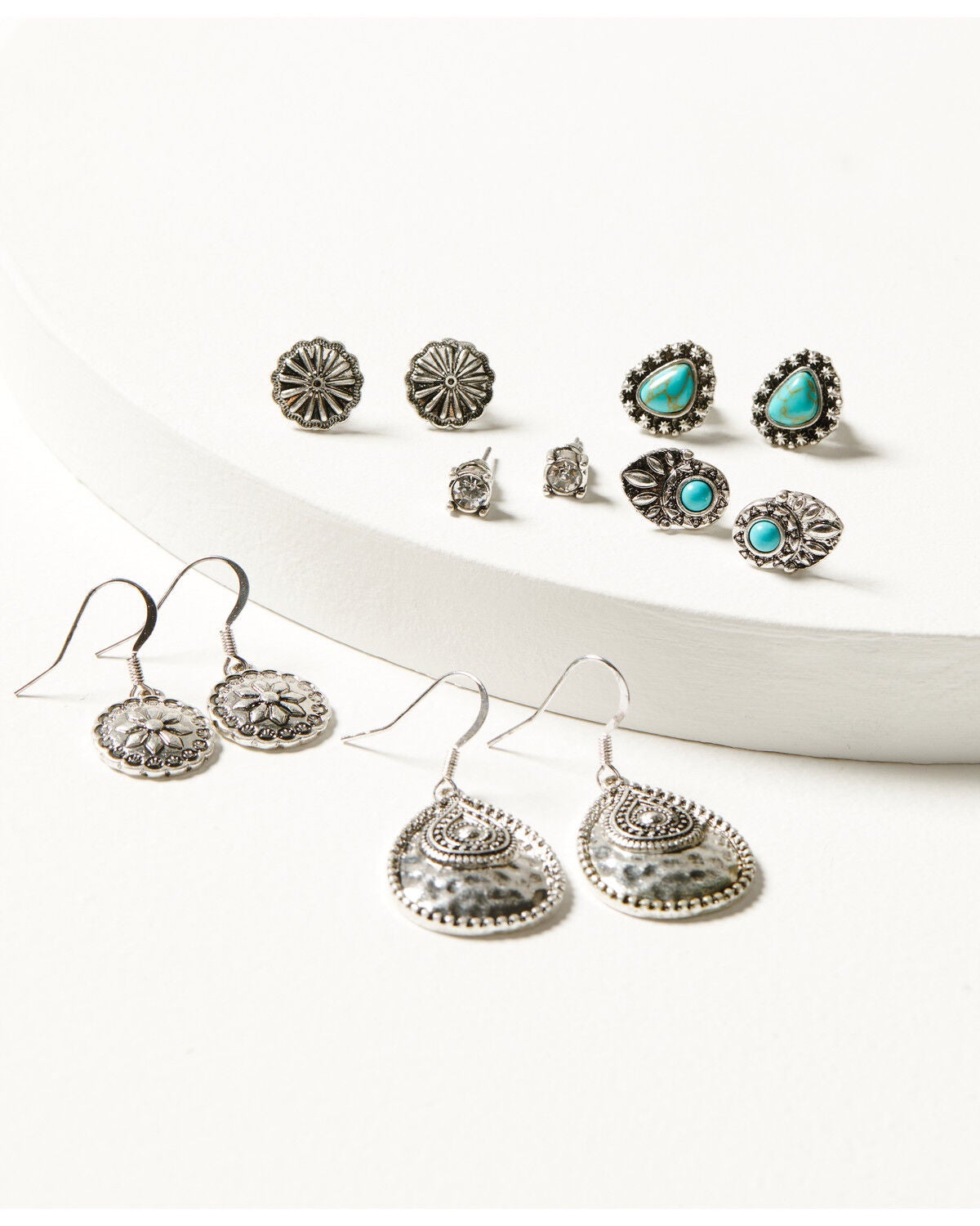 Idyllwind Women's Hildreth Earring Set, Silver, hi-res