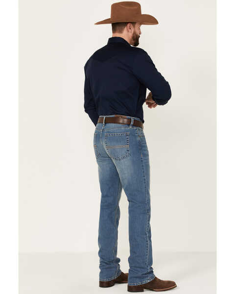 Image #4 - Cody James Men's Roughstock Medium Wash Slim Straight Rigid Denim Jeans , Blue, hi-res