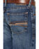 Image #4 - Ariat Men's M4 Heath Thornton Medium Wash Relaxed Bootcut Stretch Denim Jeans - Big, Medium Wash, hi-res