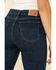 Image #4 - Levi’s Women's Classic Straight Fit Jeans, Blue, hi-res