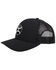 Image #4 - Hooey Men's Primo Logo Trucker Cap, Black, hi-res