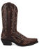 Image #2 - Laredo Men's Whitaker Performance Western Boots - Snip Toe, Brown, hi-res