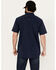 Image #4 - Ariat Men's Rebar Made Tough 360 AirFlow Short Sleeve Work Shirt , Navy, hi-res