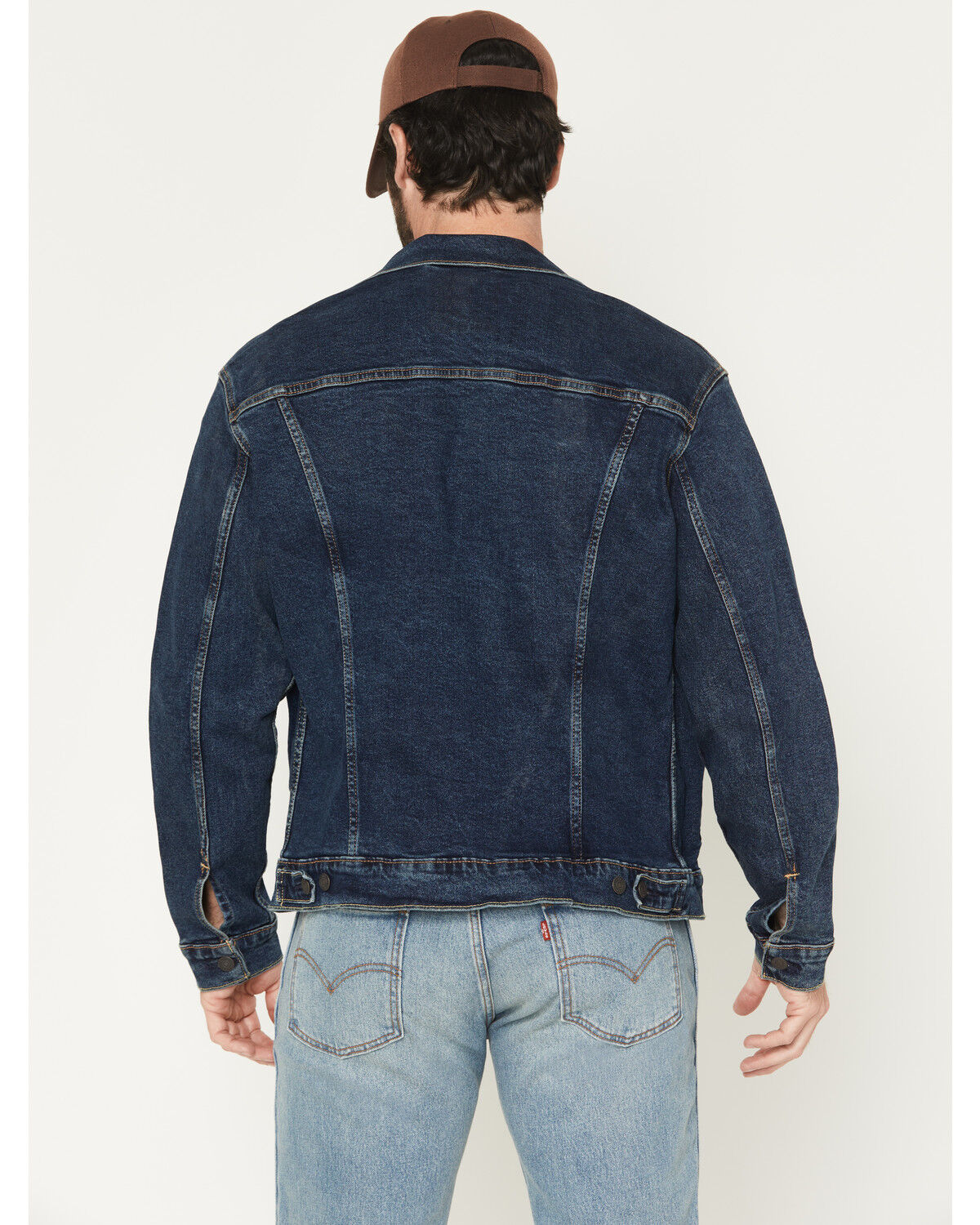 Image #4 - Levi's Men's Trucker 2.0 Button-Down Denim Jacket, Blue, hi-res