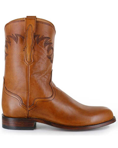 Image #3 - El Dorado Men's Handmade Embroidered Western Boots - Round Toe , , hi-res