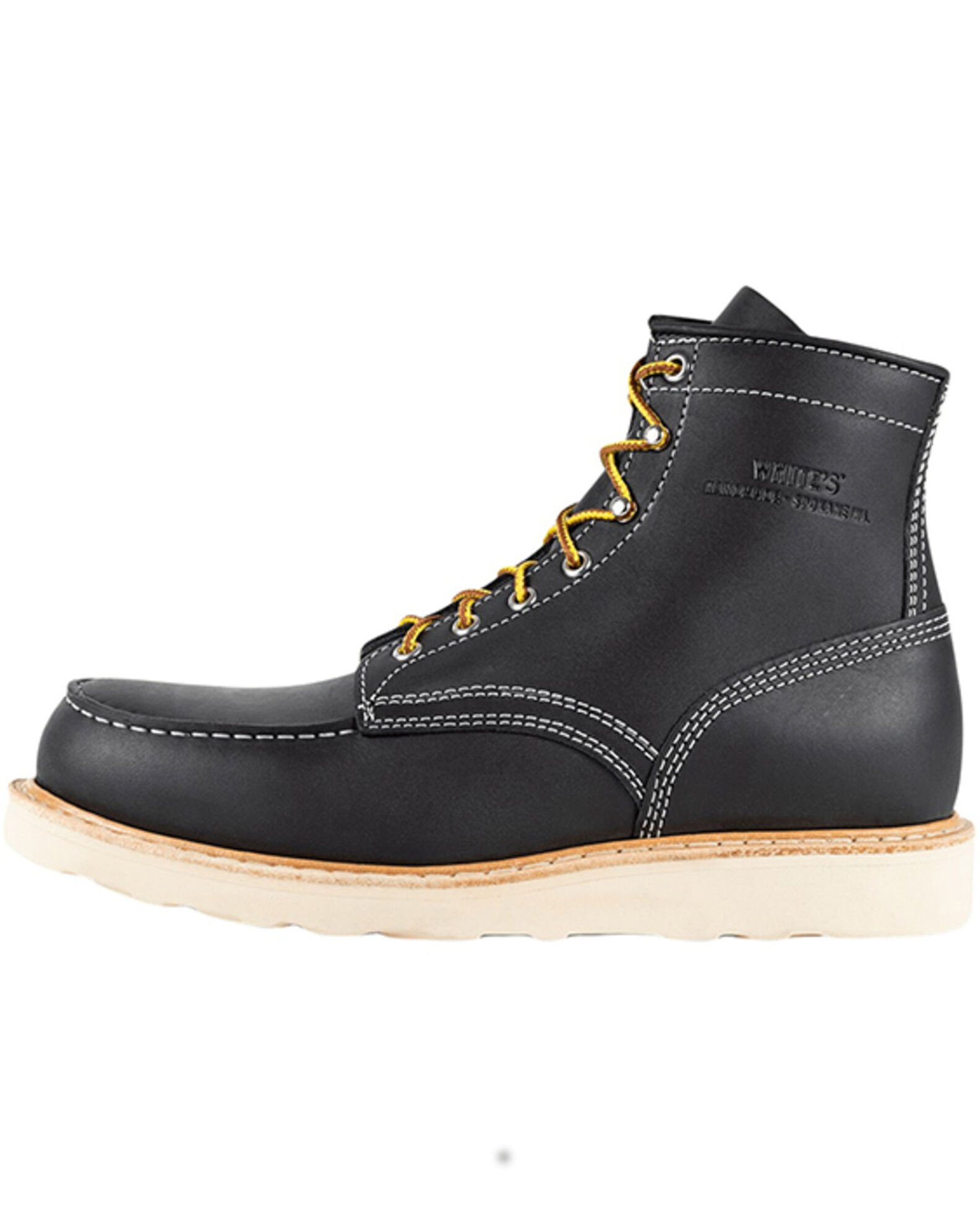 White s Boots Men s 6 Perry Lace Up Work Boots Moc Toe Sheplers
