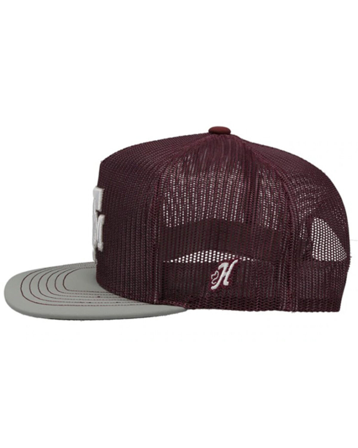 Image #4 - Hooey Men's Texas A&M University Logo Trucker Cap, Maroon, hi-res