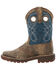 Image #3 - Rocky Boys' Legacy Waterproof Western Boots - Broad Square Toe, Slate, hi-res