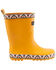 Image #2 - Pendleton Girls' Tucson Rain Boots - Round Toe, Yellow, hi-res