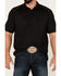 Image #3 - Ariat Men's AC VentTEK Short Sleeve Polo Shirt, Black, hi-res