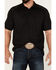 Ariat Men's AC VentTEK Short Sleeve Polo Shirt, Black, hi-res