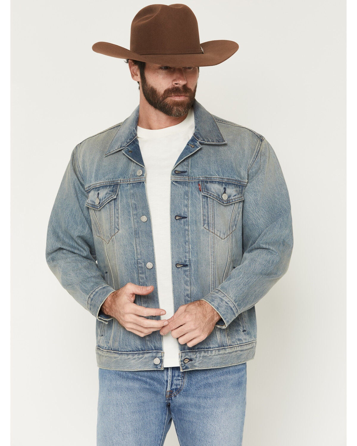 Product Name: Levi's Men's Wherever You Are Light Wash Relaxed Fit Trucker Jacket