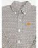 Image #2 - Cinch Toddler Boys' Geo Print Long Sleeve Button-Down Stretch Western Shirt, White, hi-res