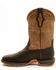 Image #3 - Cody James Men's Summit Lite Xero Gravity Performance Western Boots - Broad Square Toe, Brown, hi-res