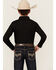 Image #4 - Gibson Trading Co Boys' Solid Long Sleeve Pearl Snap Western Shirt, Black, hi-res