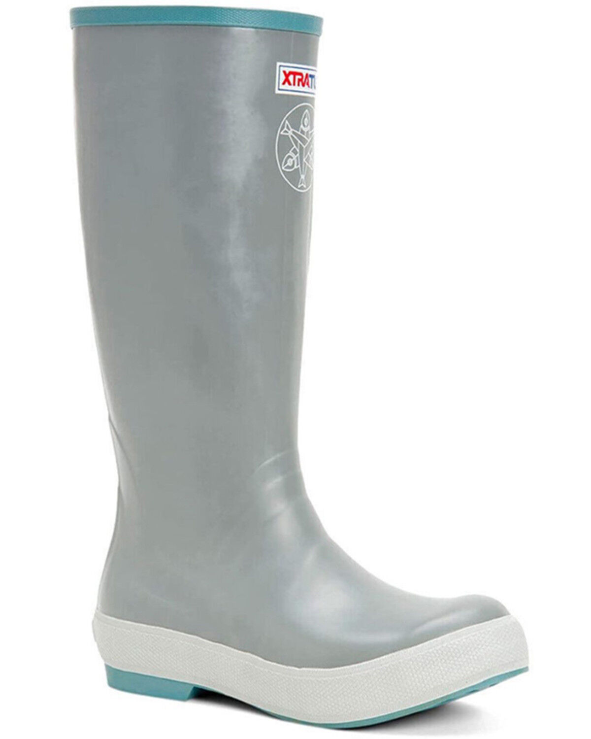Image #2 - Xtratuf Women's Salmon Sisters 15" Legacy Waterproof Boots - Round Toe, Grey, hi-res