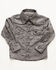 Image #1 - Cowboy Hardware Toddler Boys' Skill Scatter Long Sleeve Snap Stretch Western Shirt, Charcoal, hi-res