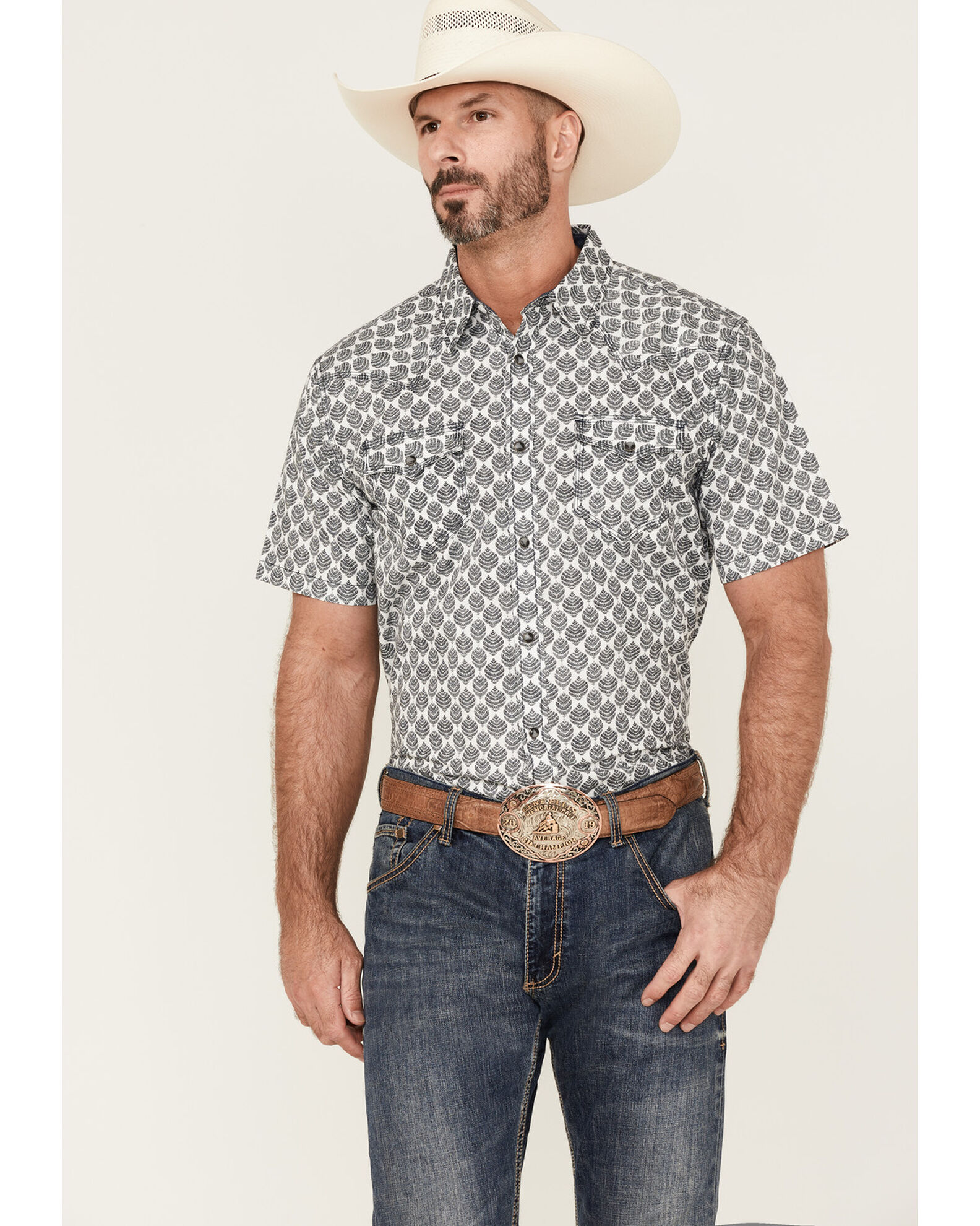 Western floral new arrivals shirts mens